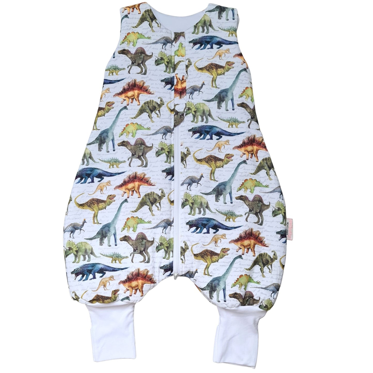 baby toddler sleeping bags 1-4 years with dinosaurs pattern with foldable feet 2.5 tog