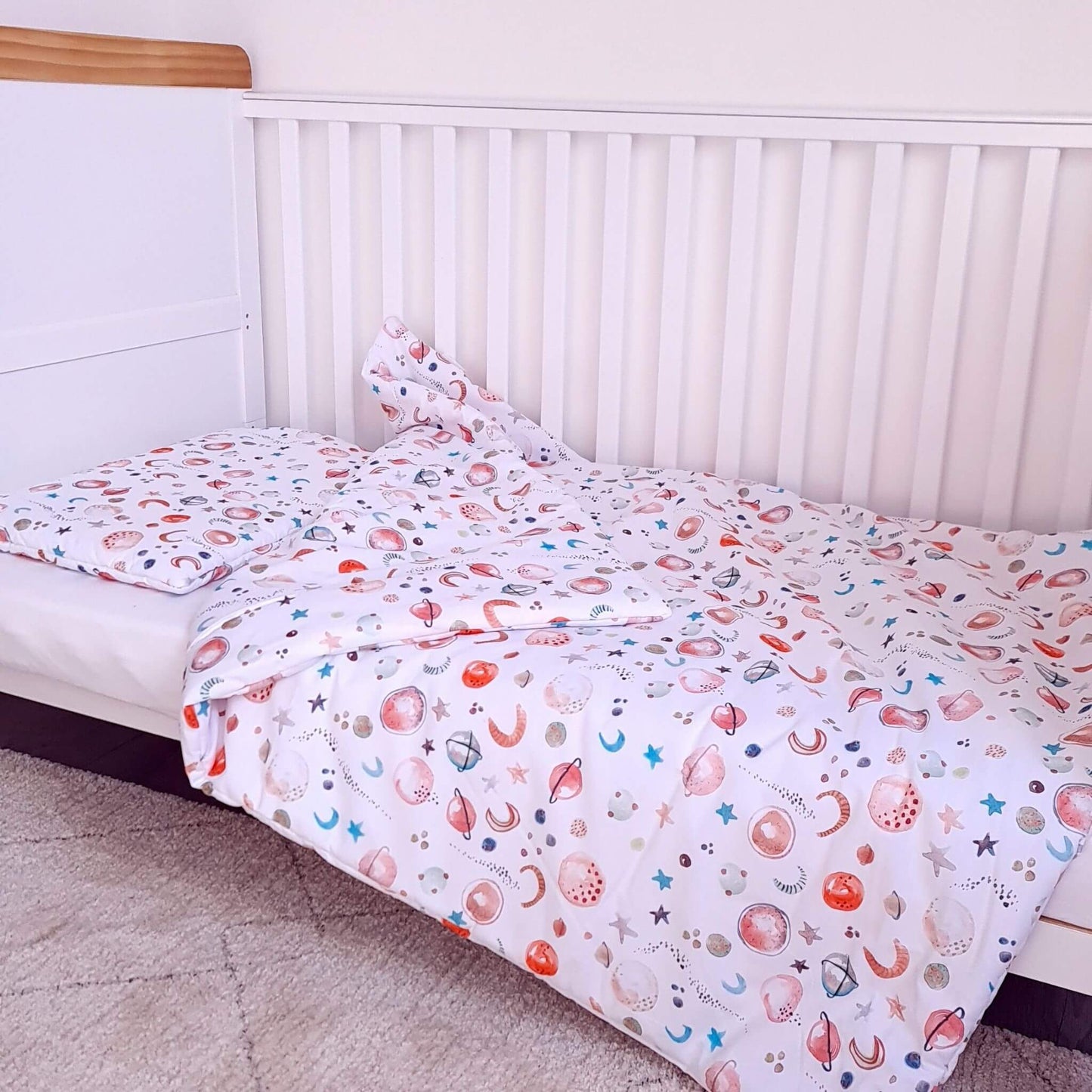 Cotton Bedding Set with Filling | 1-5 Years |Space Adventure