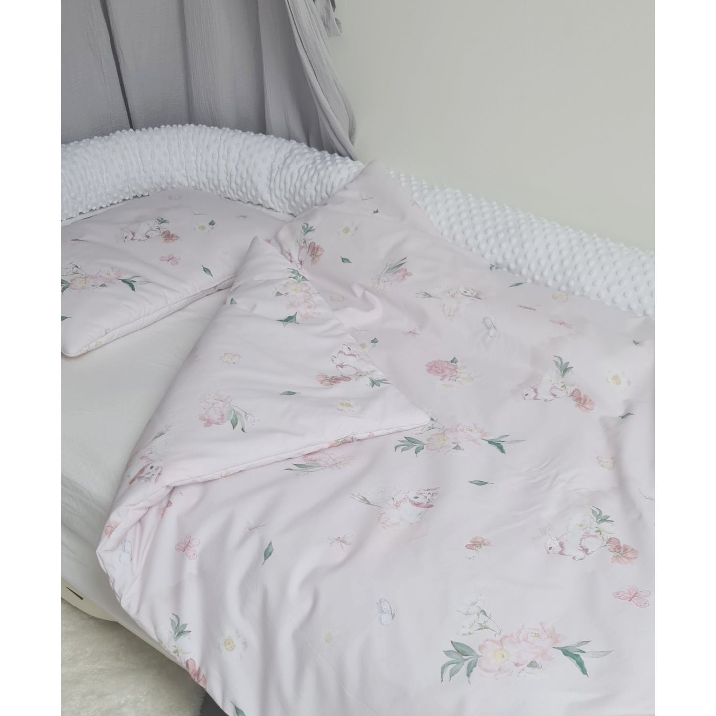 evcushy bedding sets for toddlers girls pink