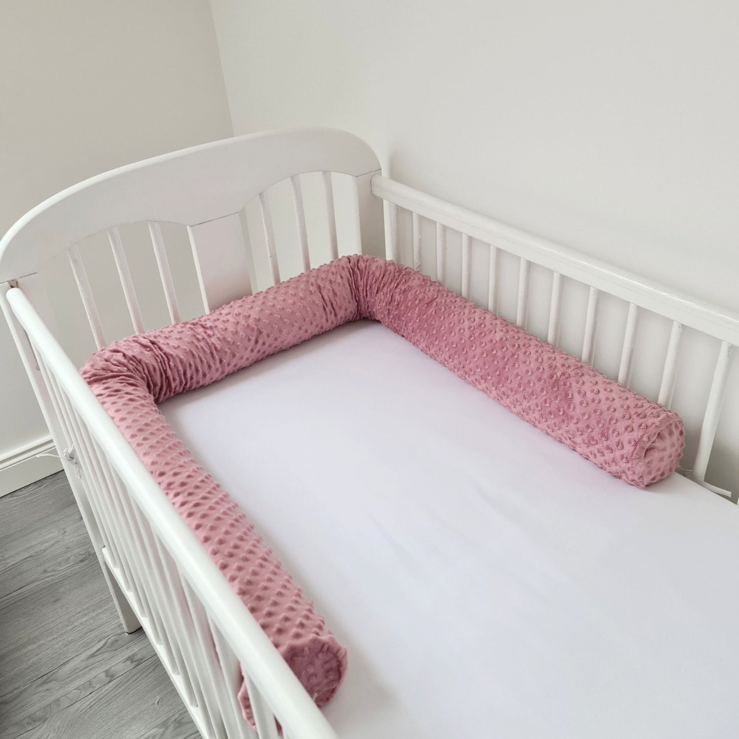 Bolster Pillow Bumper 210cm With Zipped Cosy Cover