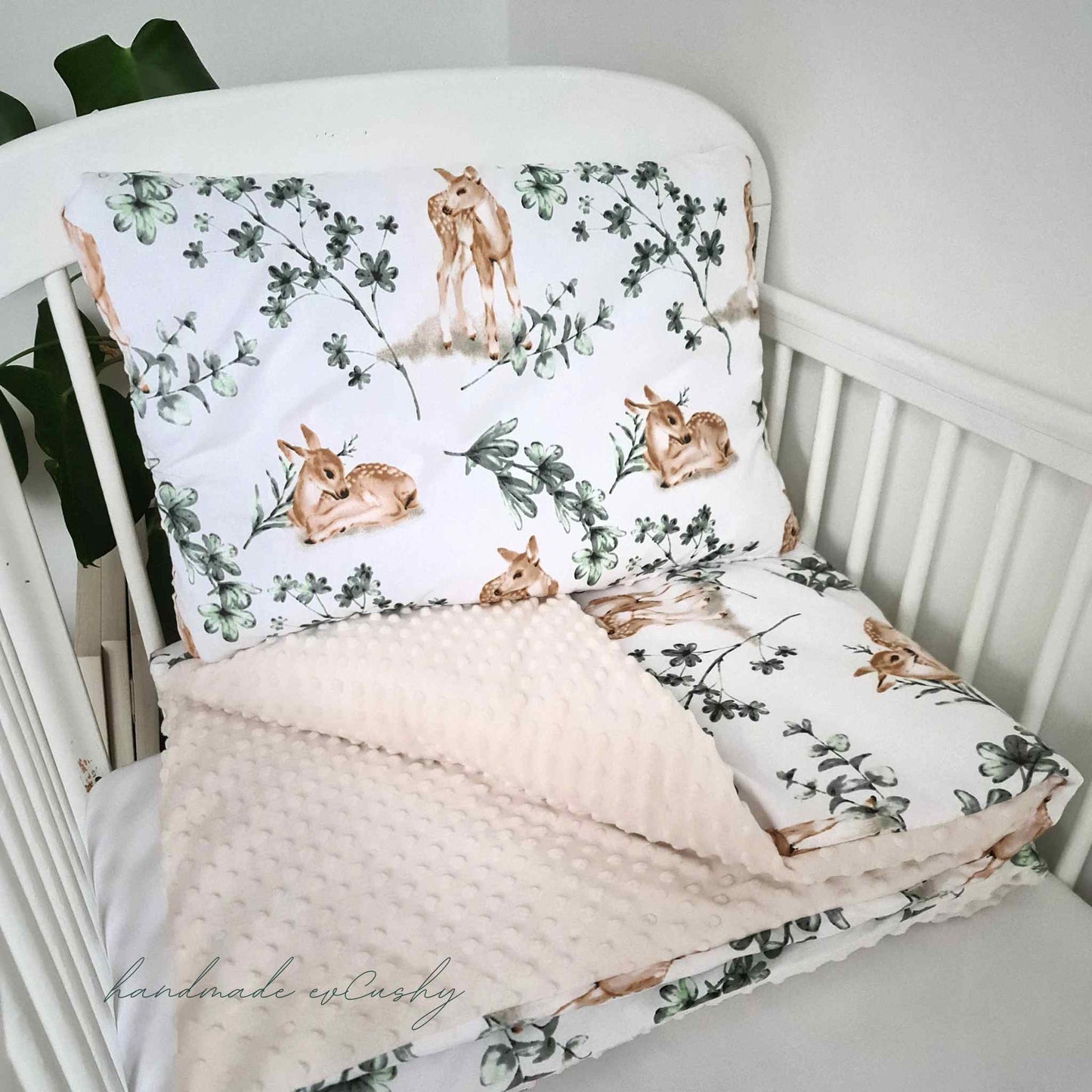 fleece and cotton bedding set with filling quilt for toddler bed evcushy