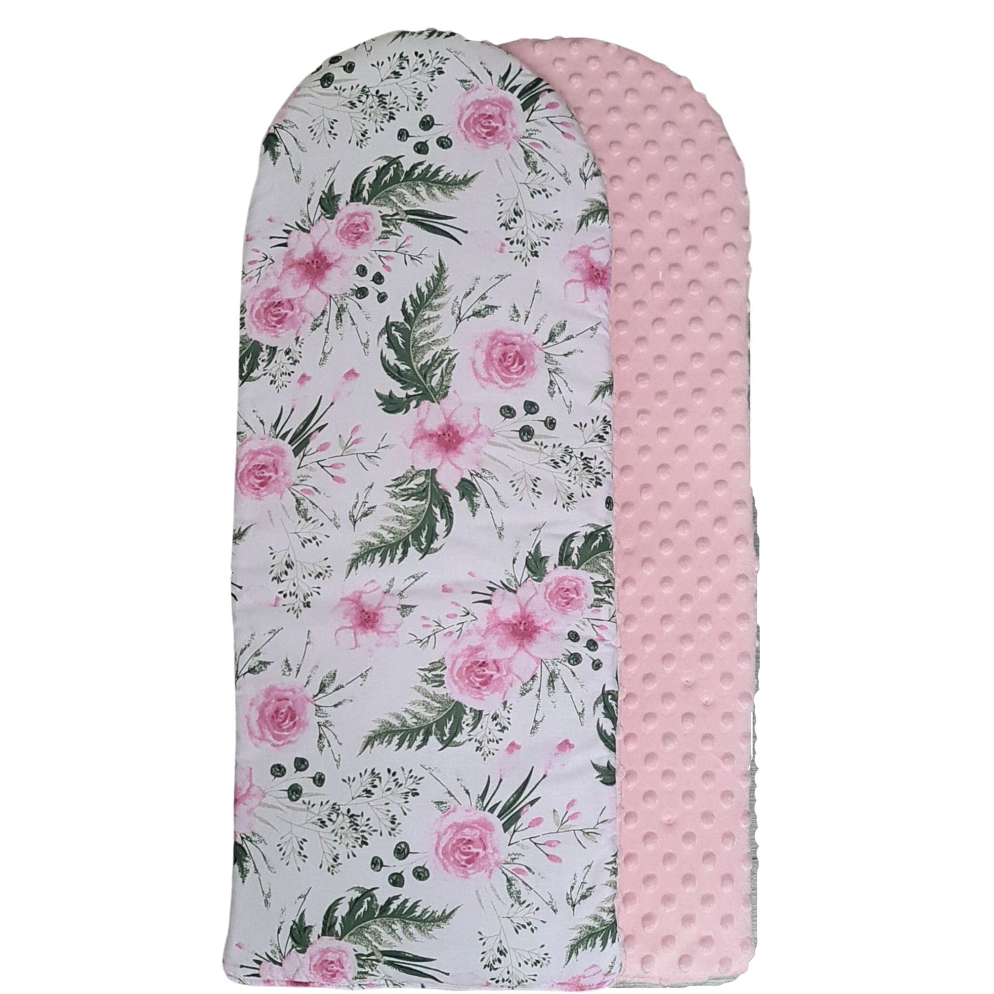 evcushy nest liner insert pink roses