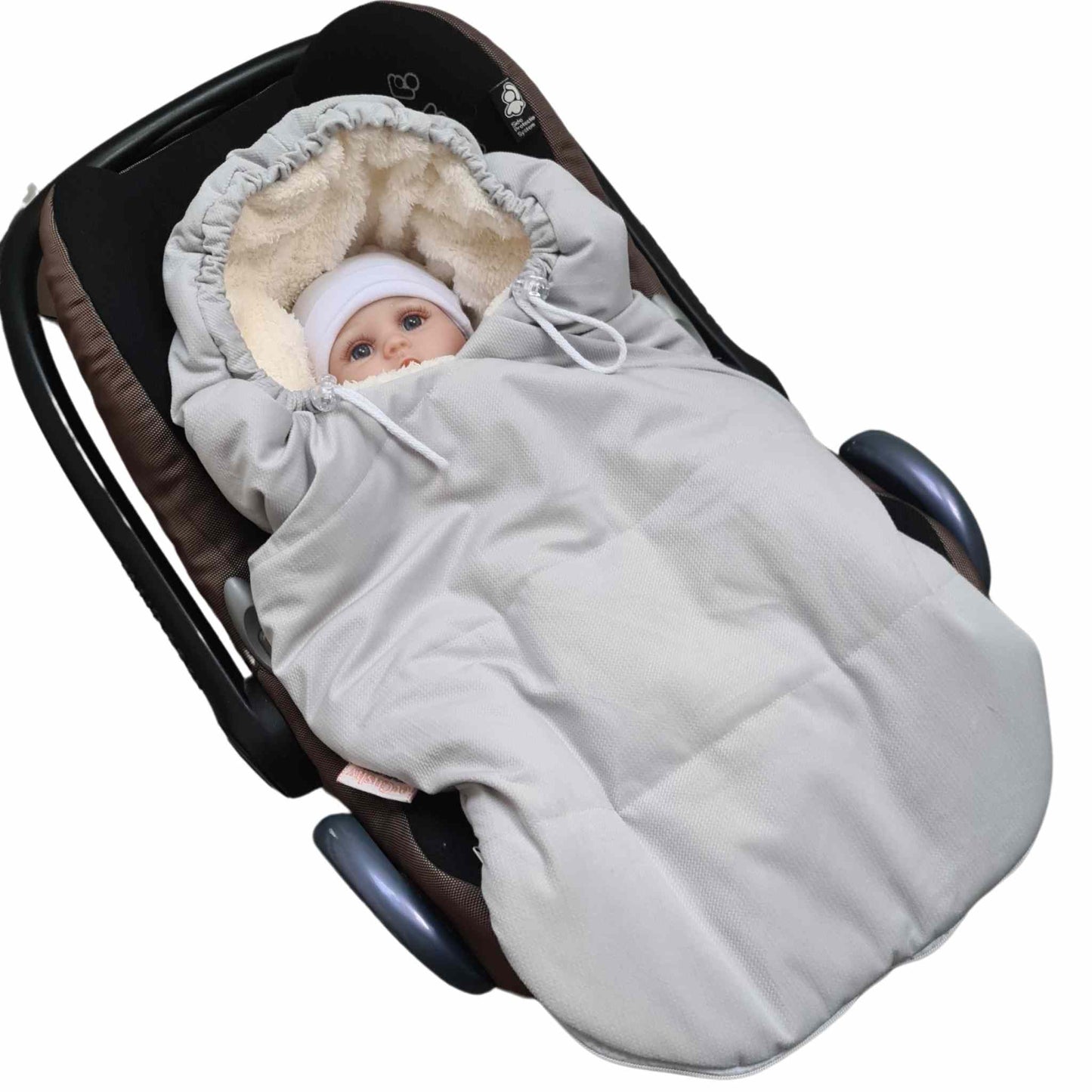 Winter Footmuff for Infants (0-9 Months) Pink| Grey| Beige | Sage Green