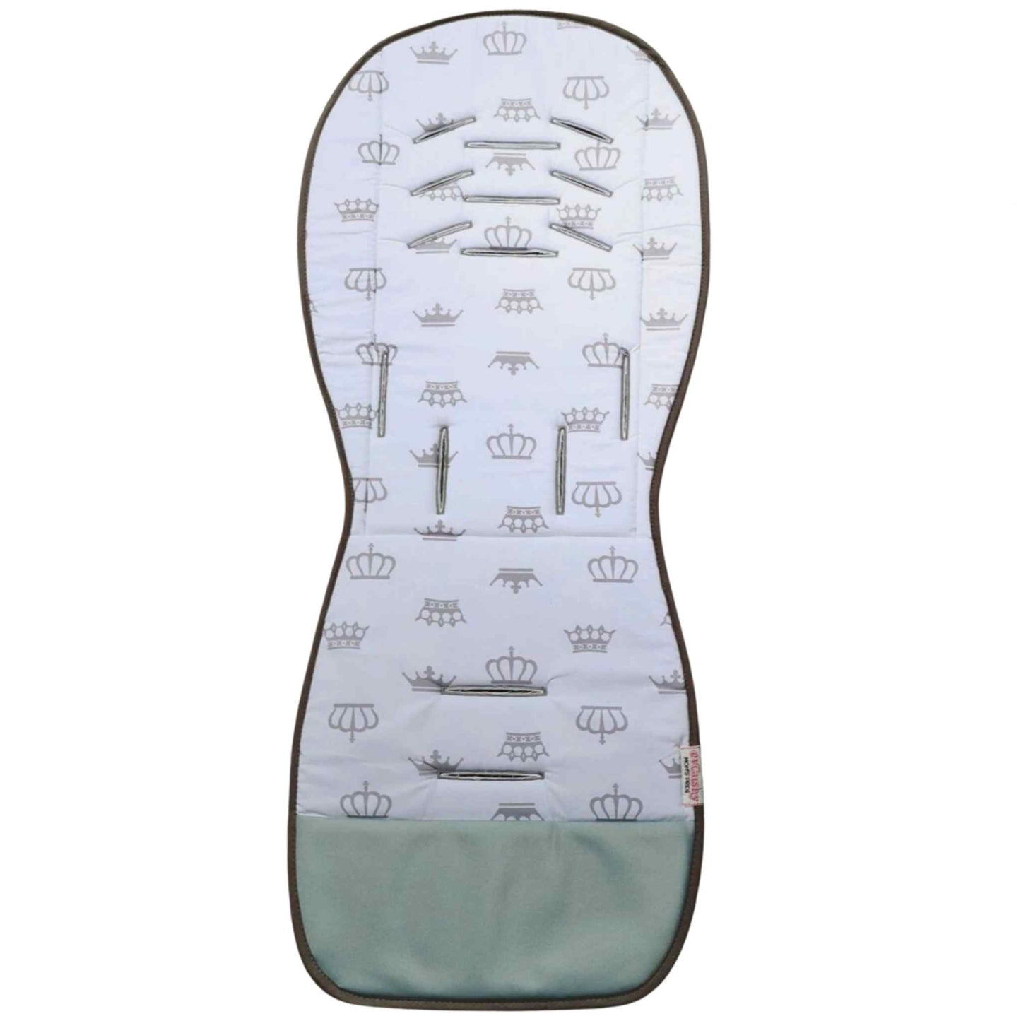 universal stroller liner white grey for pushchair buggie