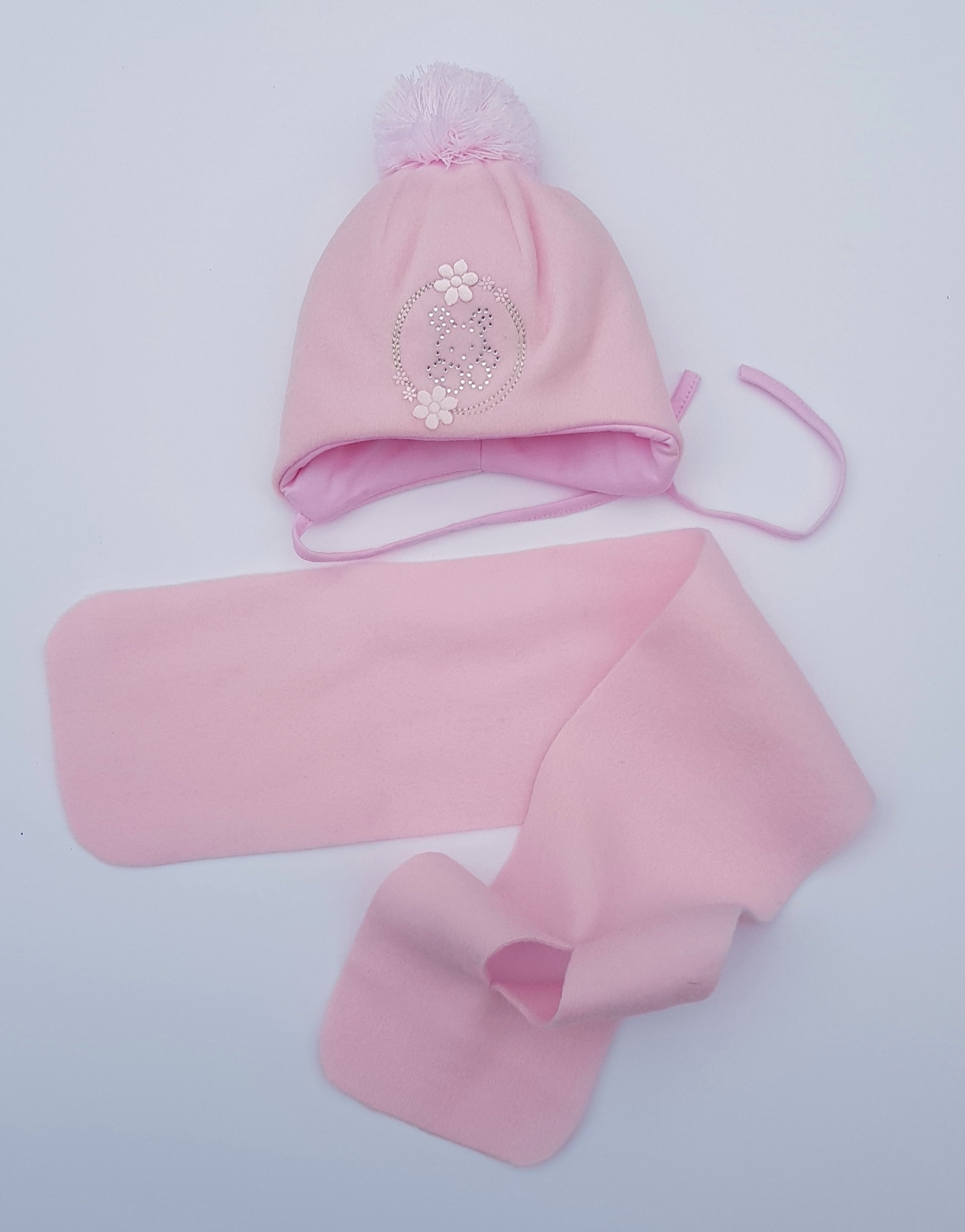 lovinghats set hat and scarf winter hats wit pom-pom warm hat