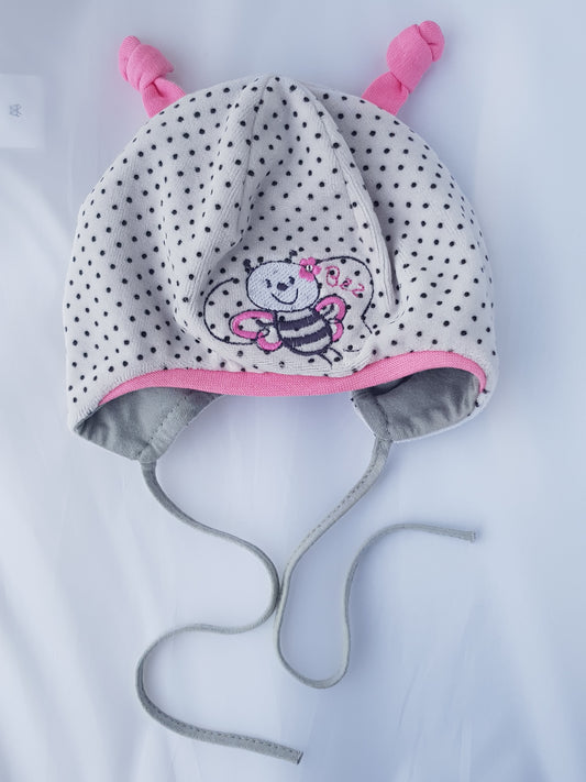 Velour baby girl bee bzz