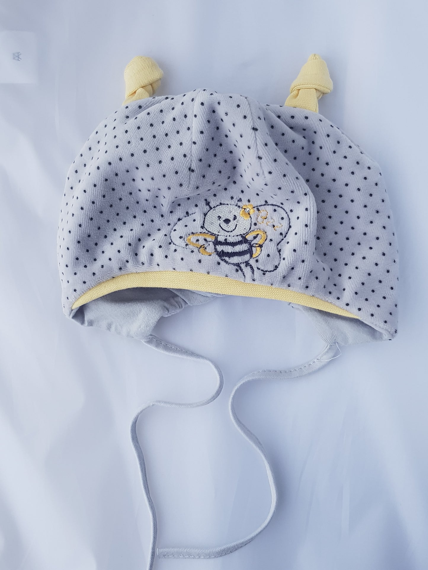 Velour baby girl bee bzz