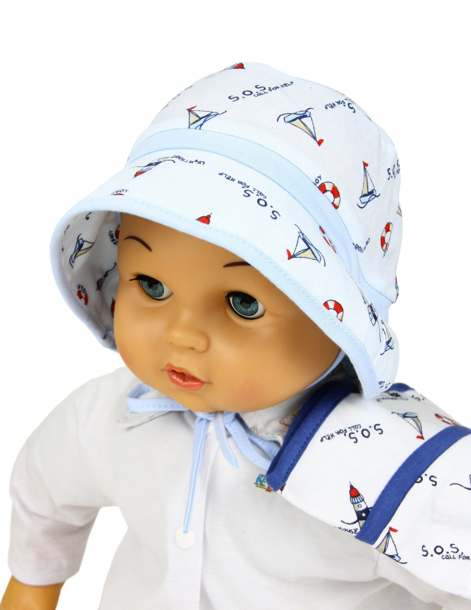 Baby boy hat marine S.O.S