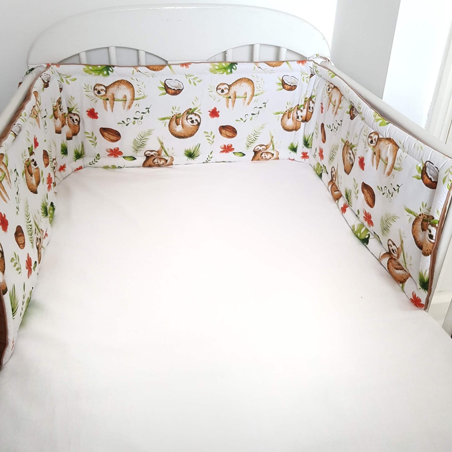 baby toddler cot bumper 210cm 180cm cot protector evcushy