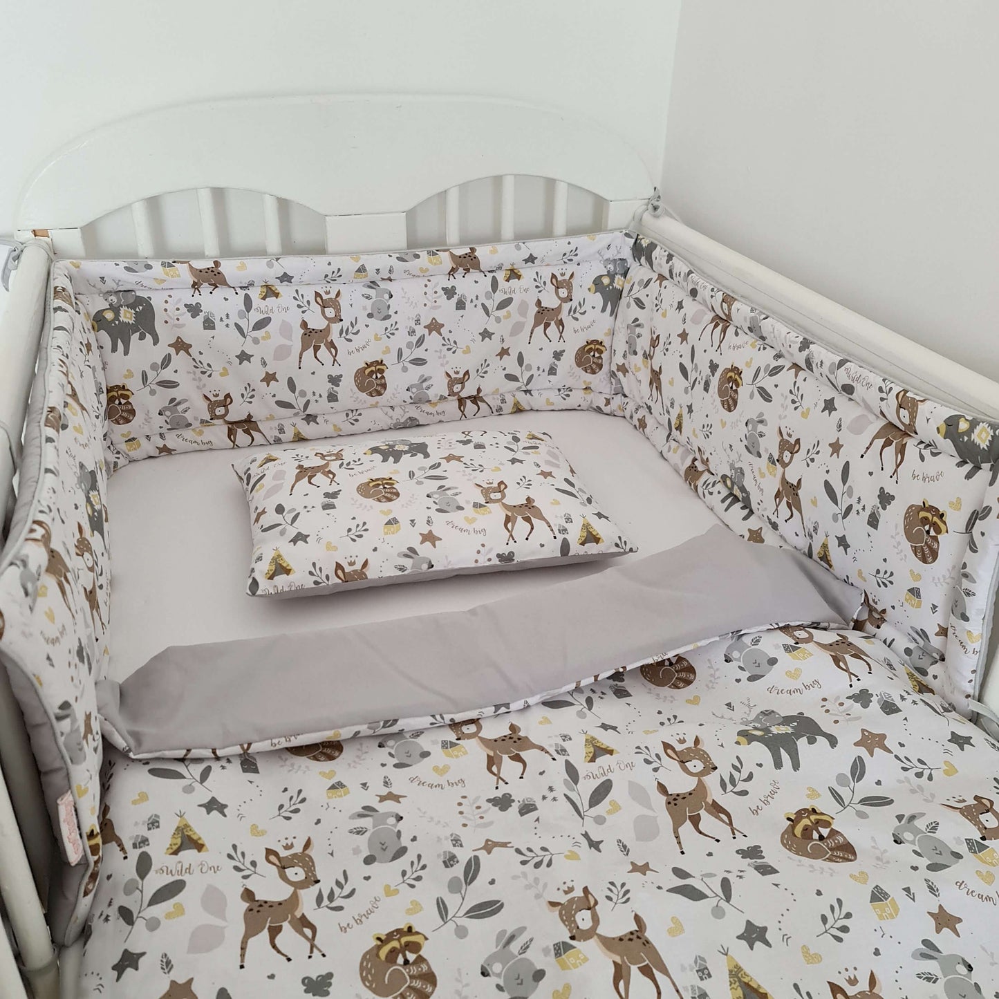 Baby Nest -Pod - Newborn Baby 10 pc's set Be Brave Wild One