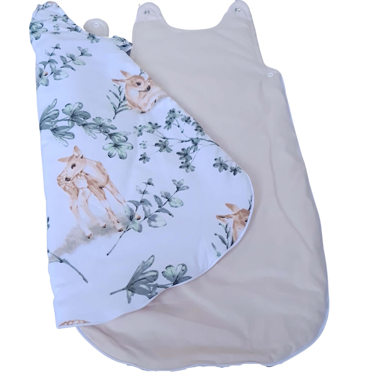 baby sleeping bag gender neutral 0-6 months baby deer woodland