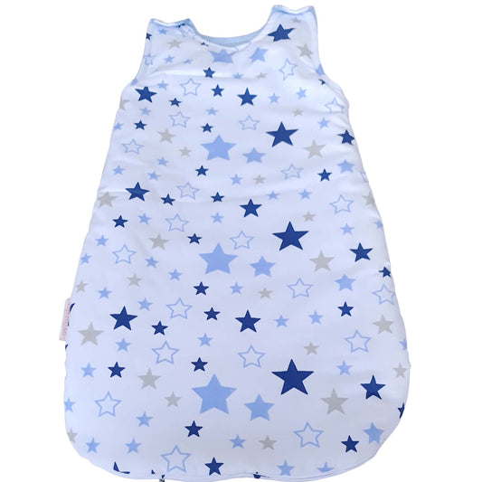 Baby Sleeping Bag - 2 tog - Blue Stars