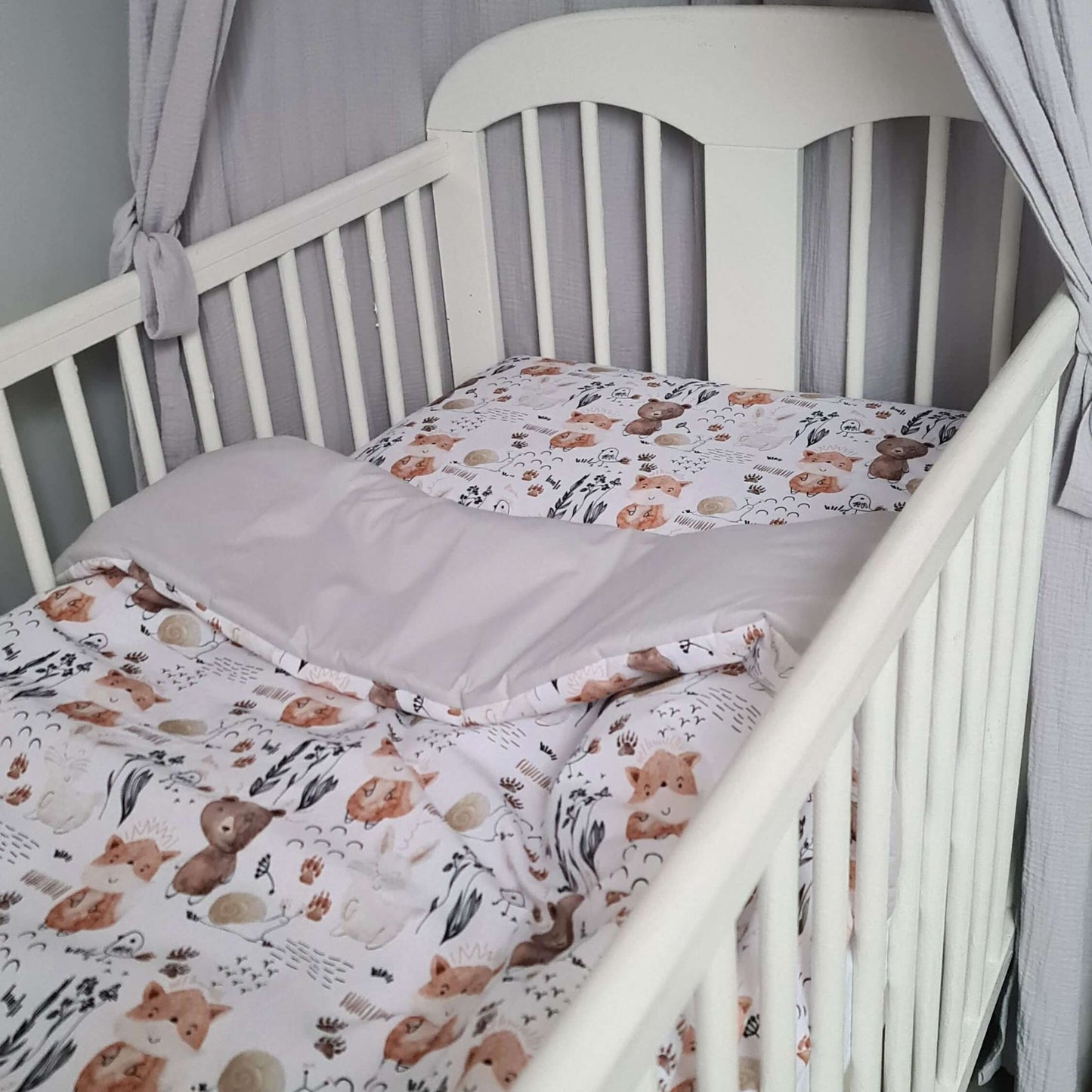 best duvets toddler Ireland cotton grey