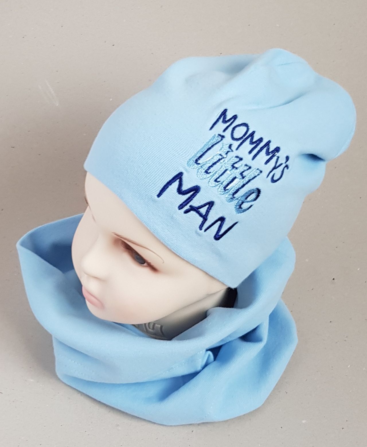 Beanie hat for boys MAN  4-24 months