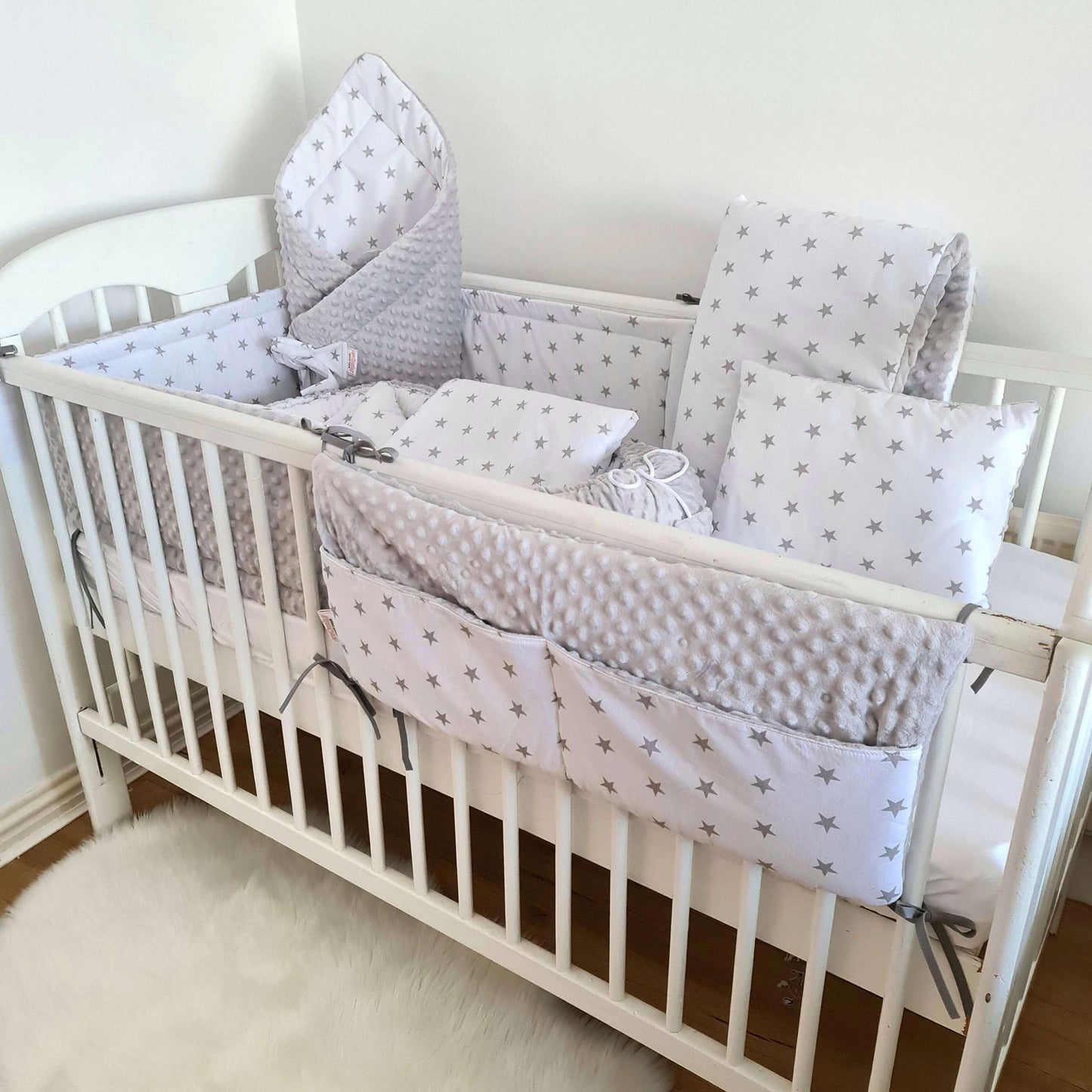 baby newborn bundle what to get for baby shower evcushy grey stars collection