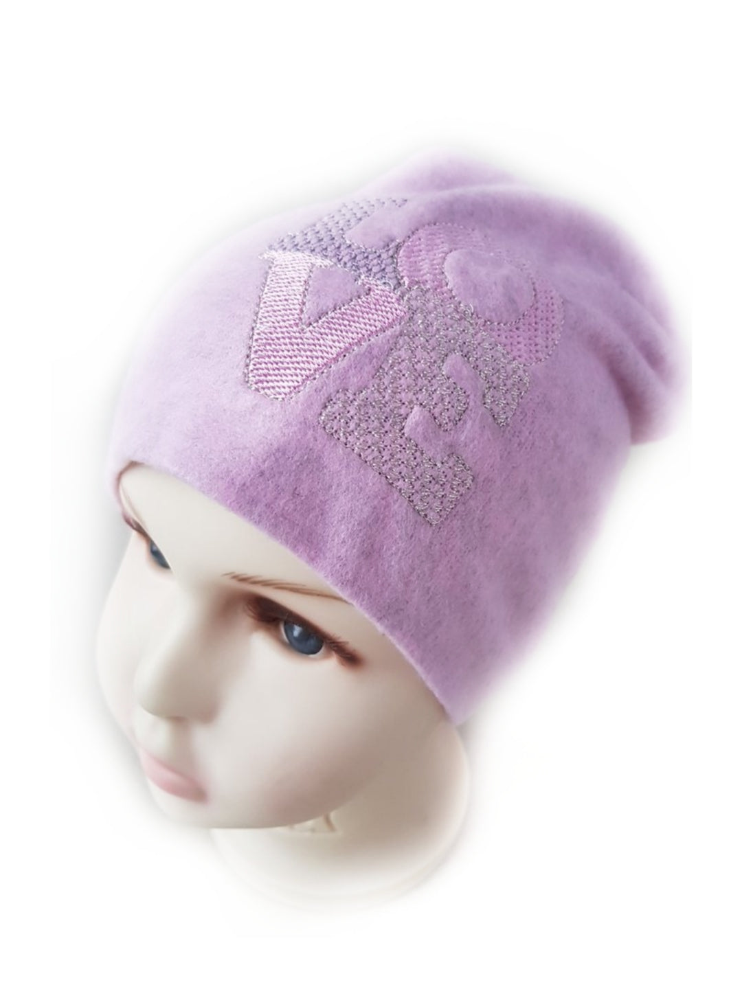 Baby & Kids Cotton Hat with LOVE Embroidery