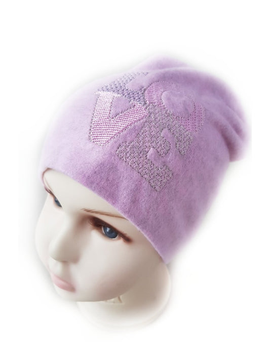 Baby & Kids Cotton Hat with LOVE Embroidery