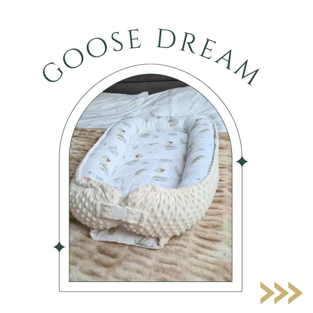 goose dream baby nursery collection with geese pattern evcushy