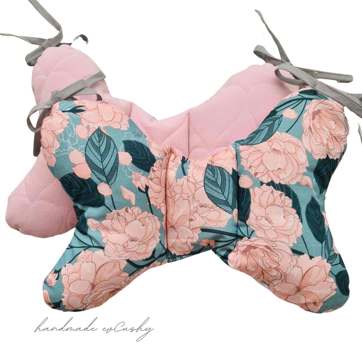 baby pillow for buggie stroller accessories for baby girl pink pillow butterfly evcushy