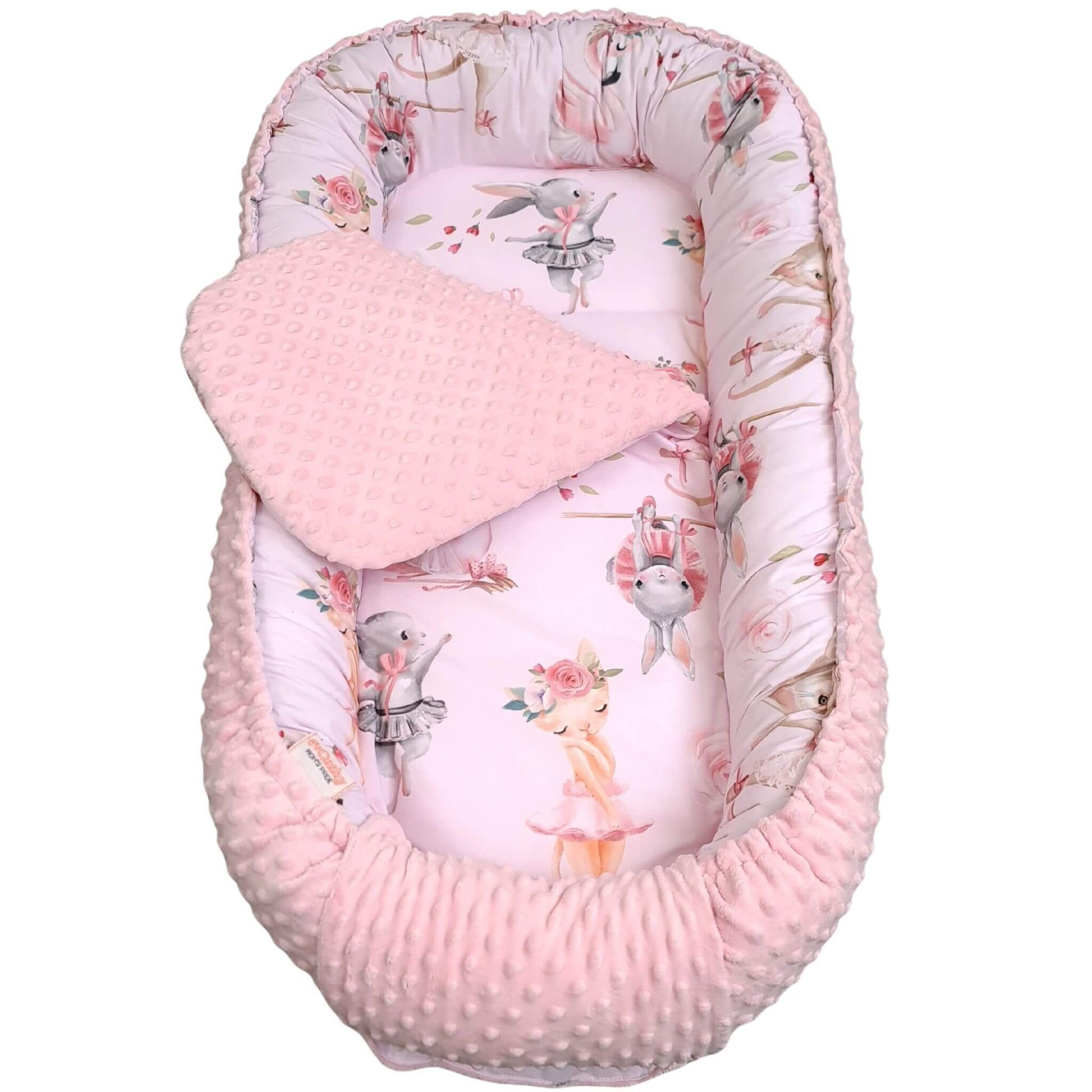 Elegant and luxurious double-sided large baby pod with liner 6+ months up to 36 months