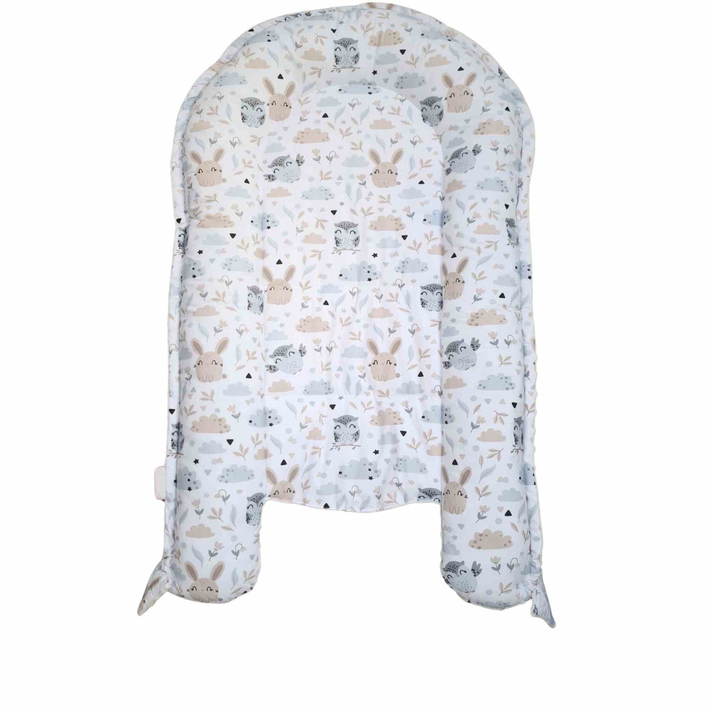 baby nest sleep pod sleeping cushion for newborn bunnies and owls evcushy