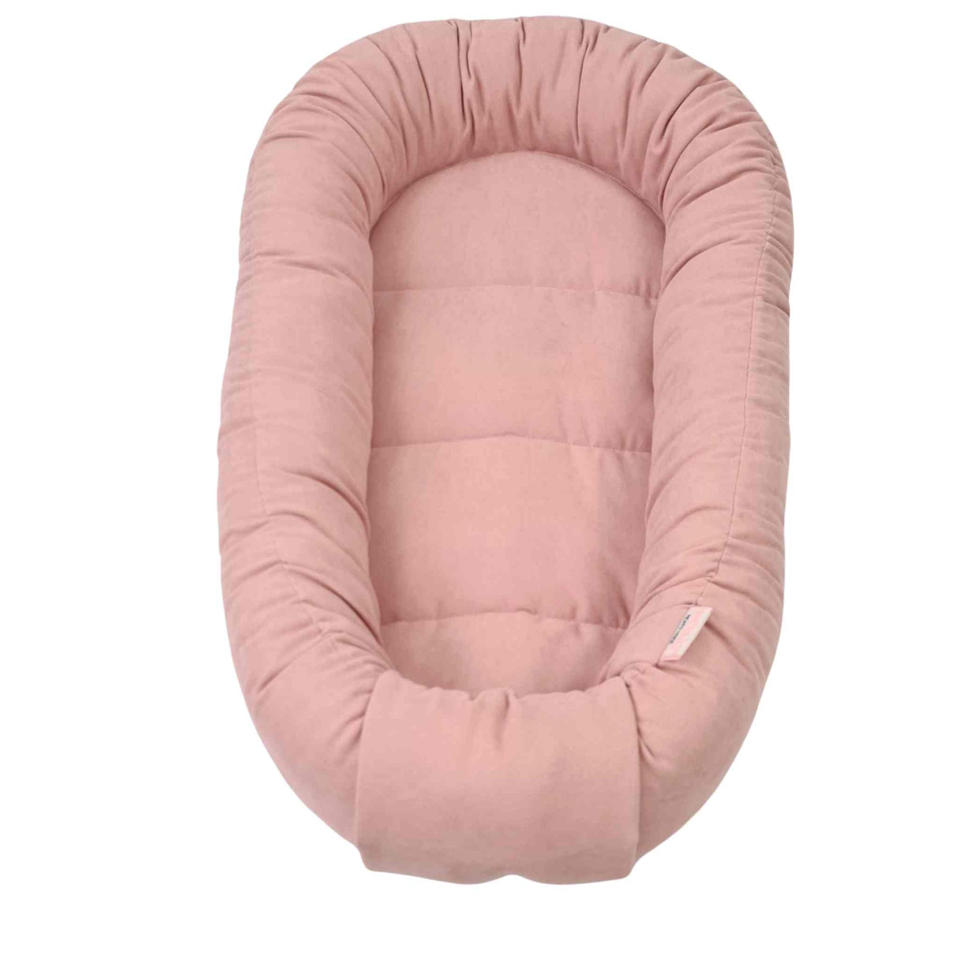 baby nest solid pink colour 0-7 months evCushy