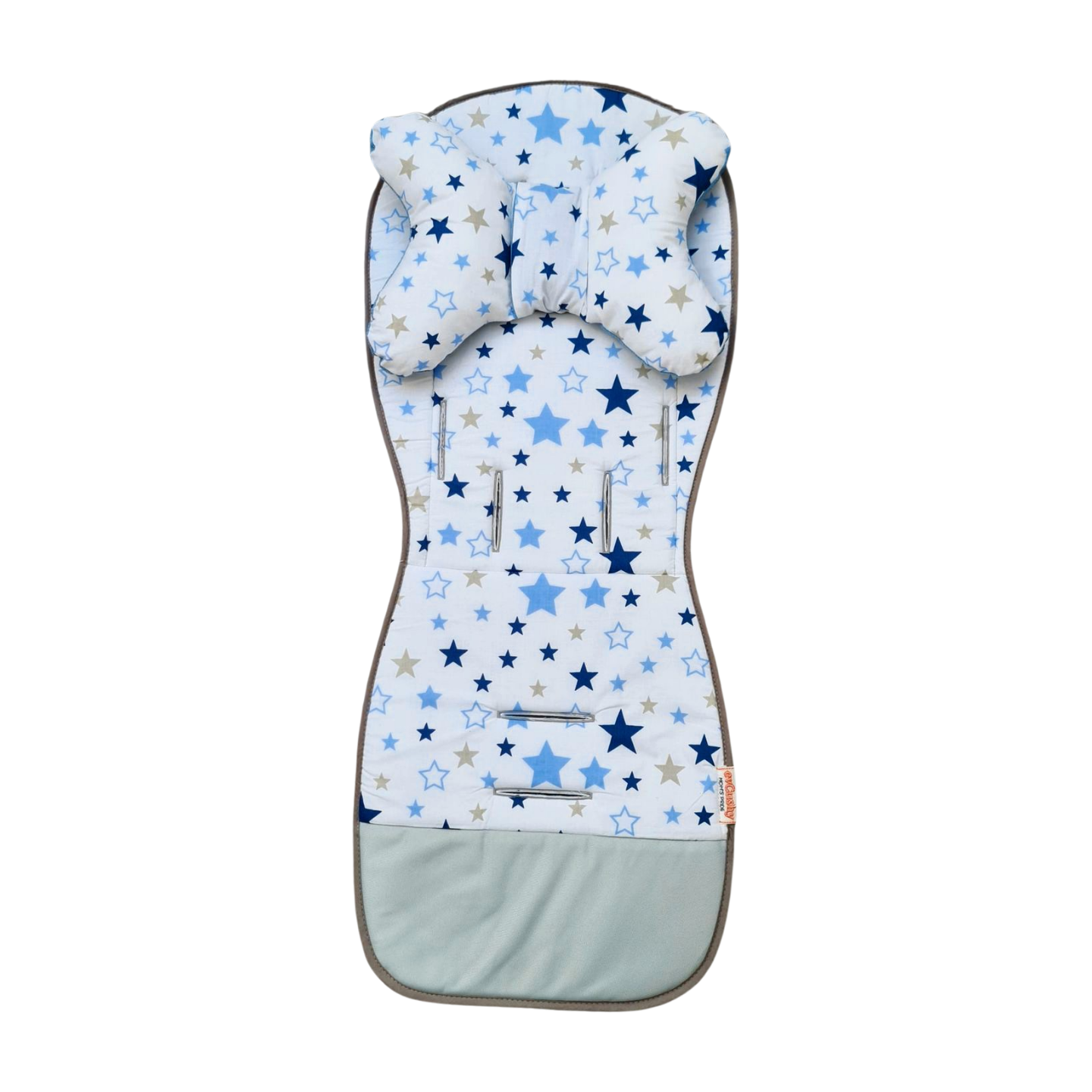 paded liners for most strollers in Ireland blue stars pattern pram