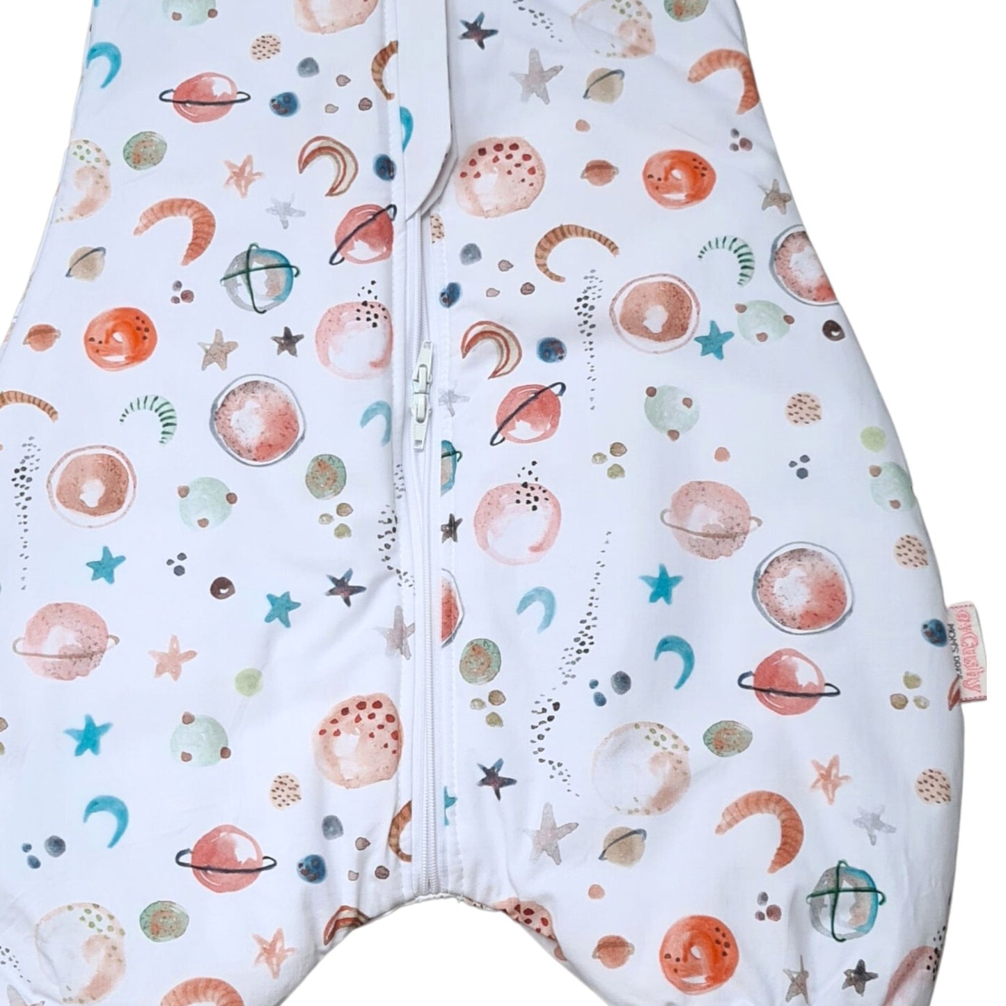 baby and toddler sleeping bag with feet space planets stars 2.5 tog all year round evcushy in Ireland