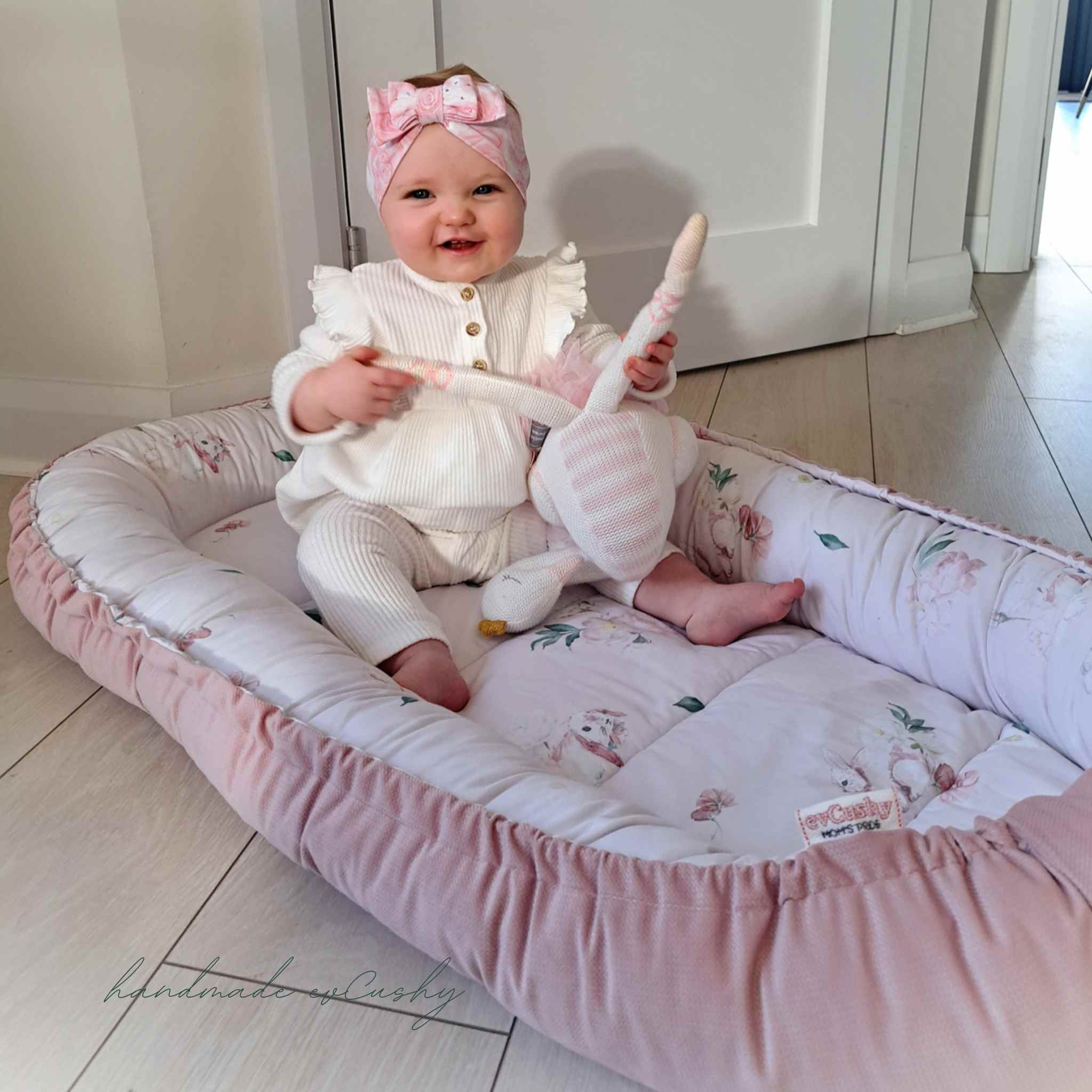 Pretty little bunny cot hot sale bumper