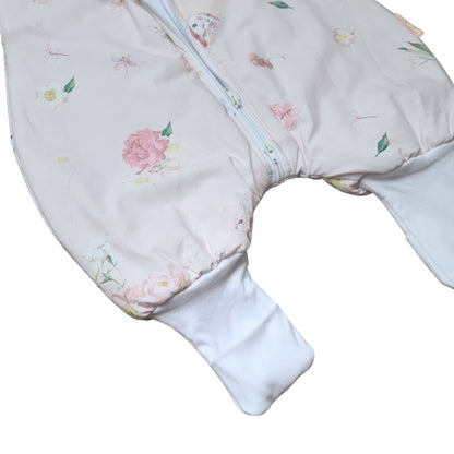 Sleeping Bag with Feet & Foldable Feet Covers 1.5 Tog Cute Bunny