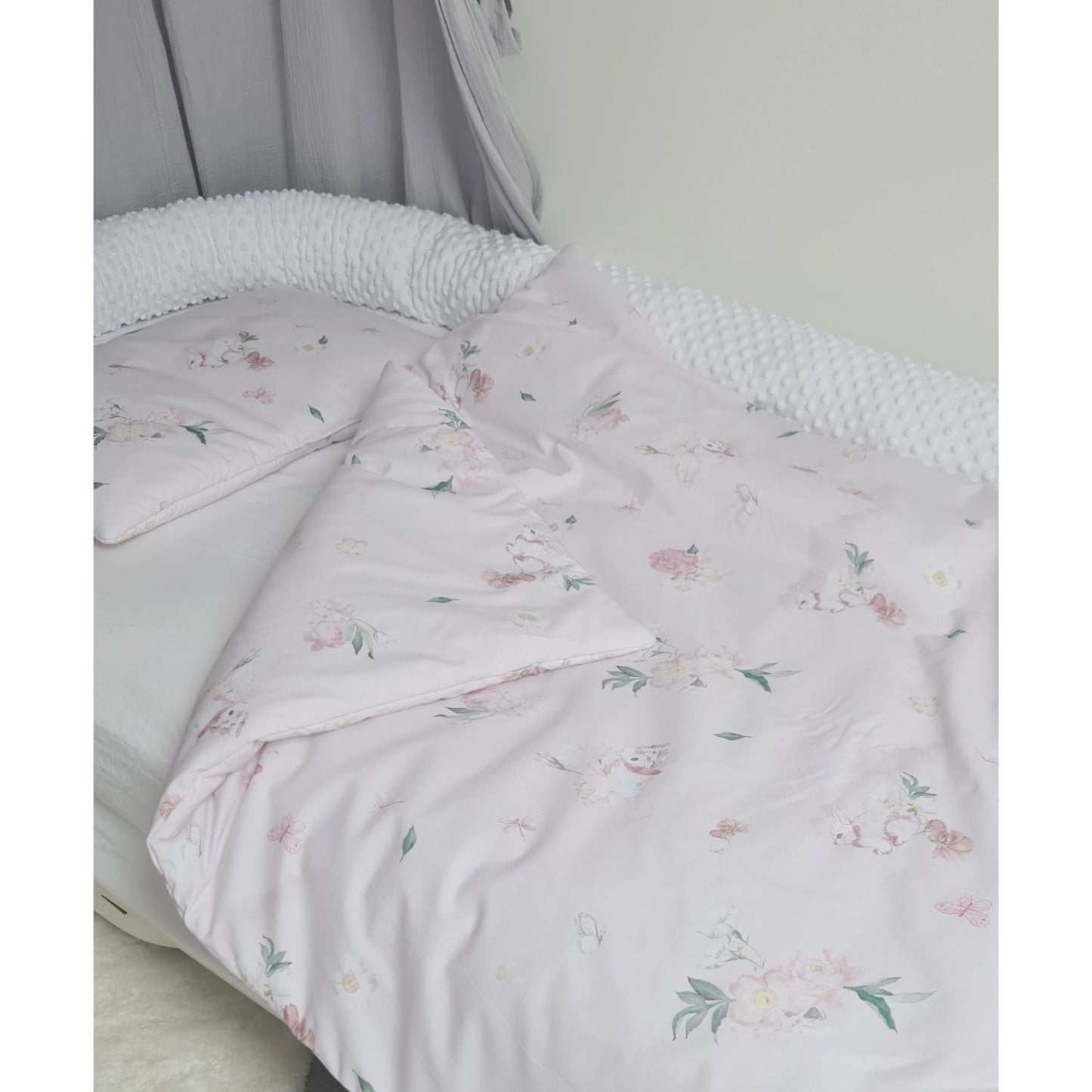 evcushy bedding sets for toddlers girls pink 