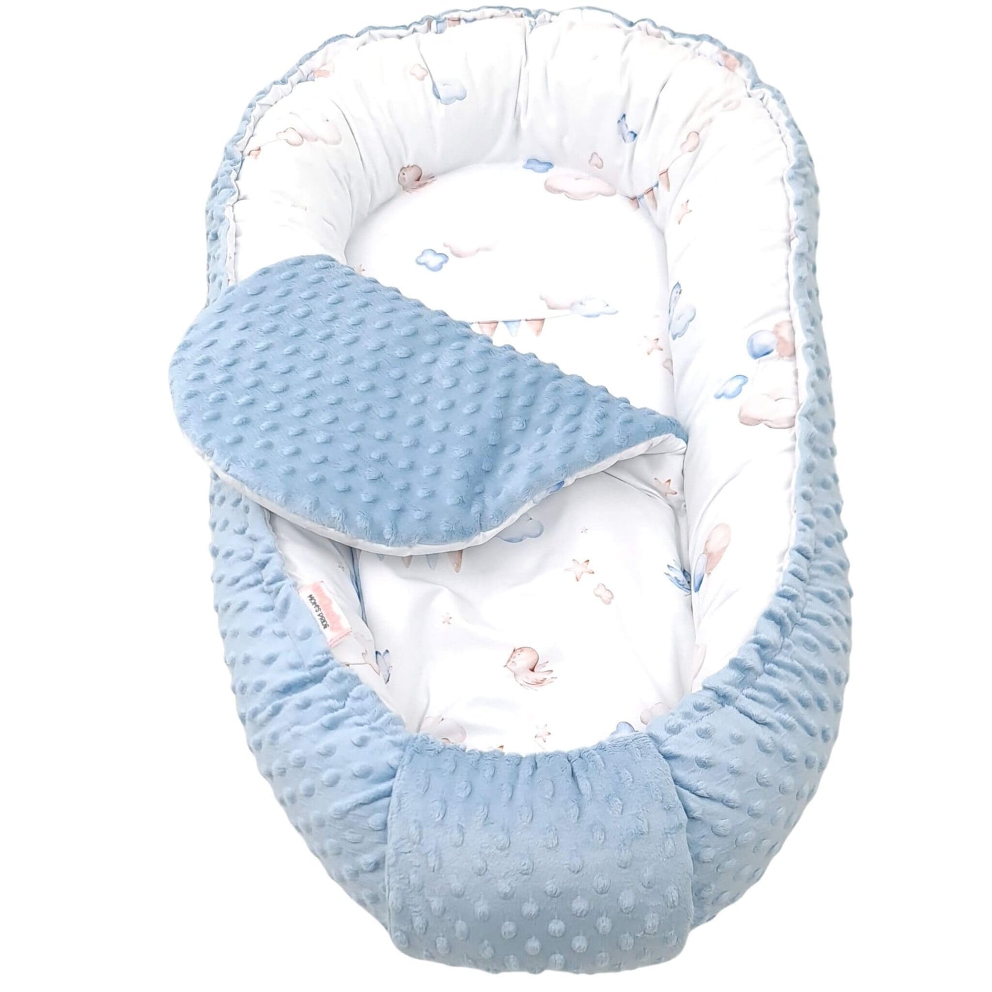 Removable liner mattress – washable breathable baby nest for safe newborn sleep