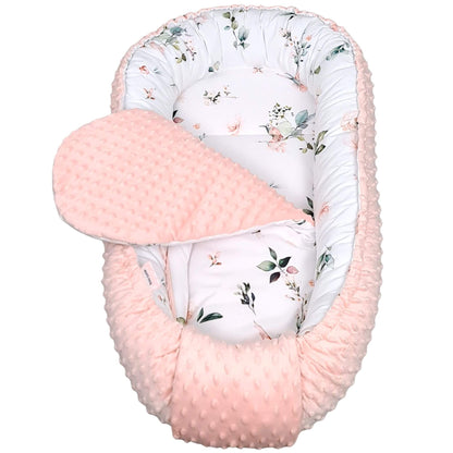 Removable liner mattress for hygienic washable baby nest – breathable and safe newborn sleeping pod