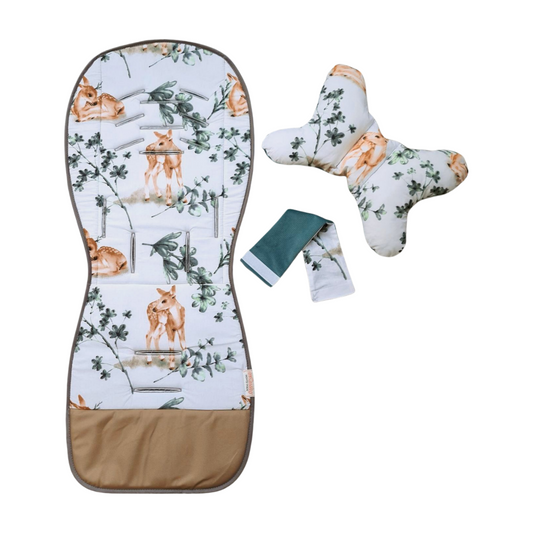 liner for strollers and prams animal pattern velvet