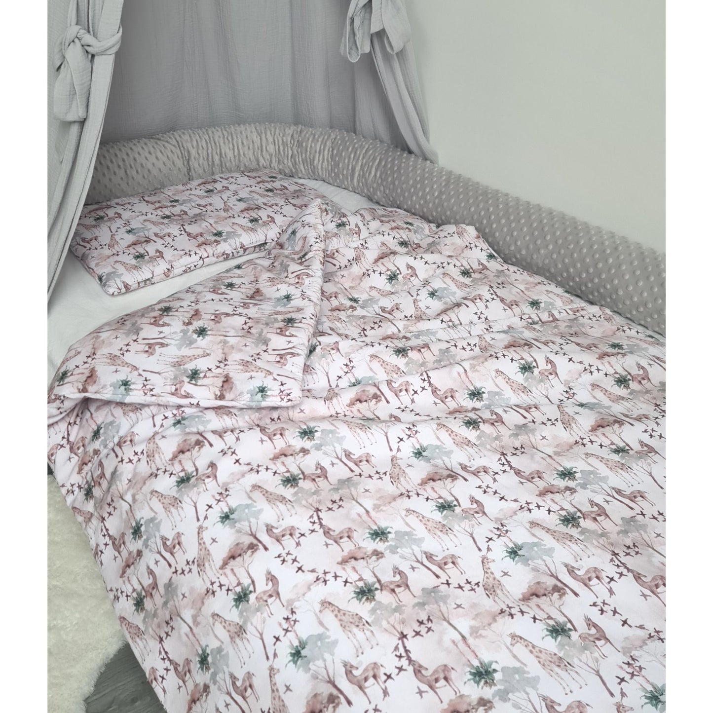 kids bedding sets with safari pattern 100% cotton