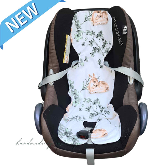 evcushy liner for car seat cotton breathable deers