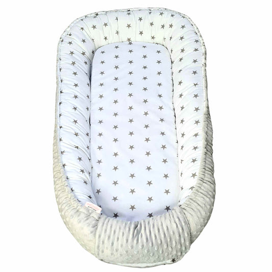 grey sleep nest for toddler play safe area evcushy