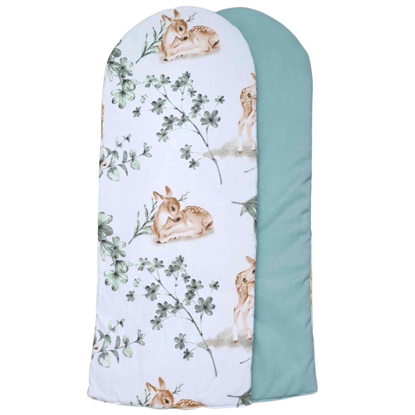 liner for baby pod mint deer pattern evcushy