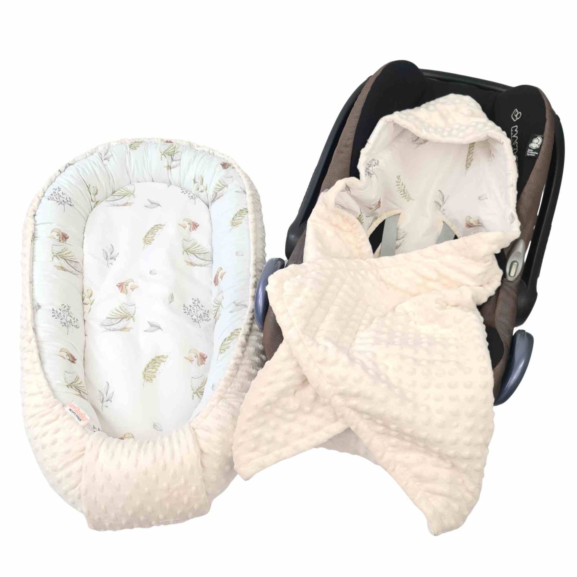 new baby gift travel system baby nest and car seat blanket  from newborn up to 1 year evCushy
