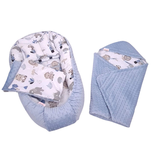 newborn baby gift set baby nest and car seat blanket mothers day gift for baby boy