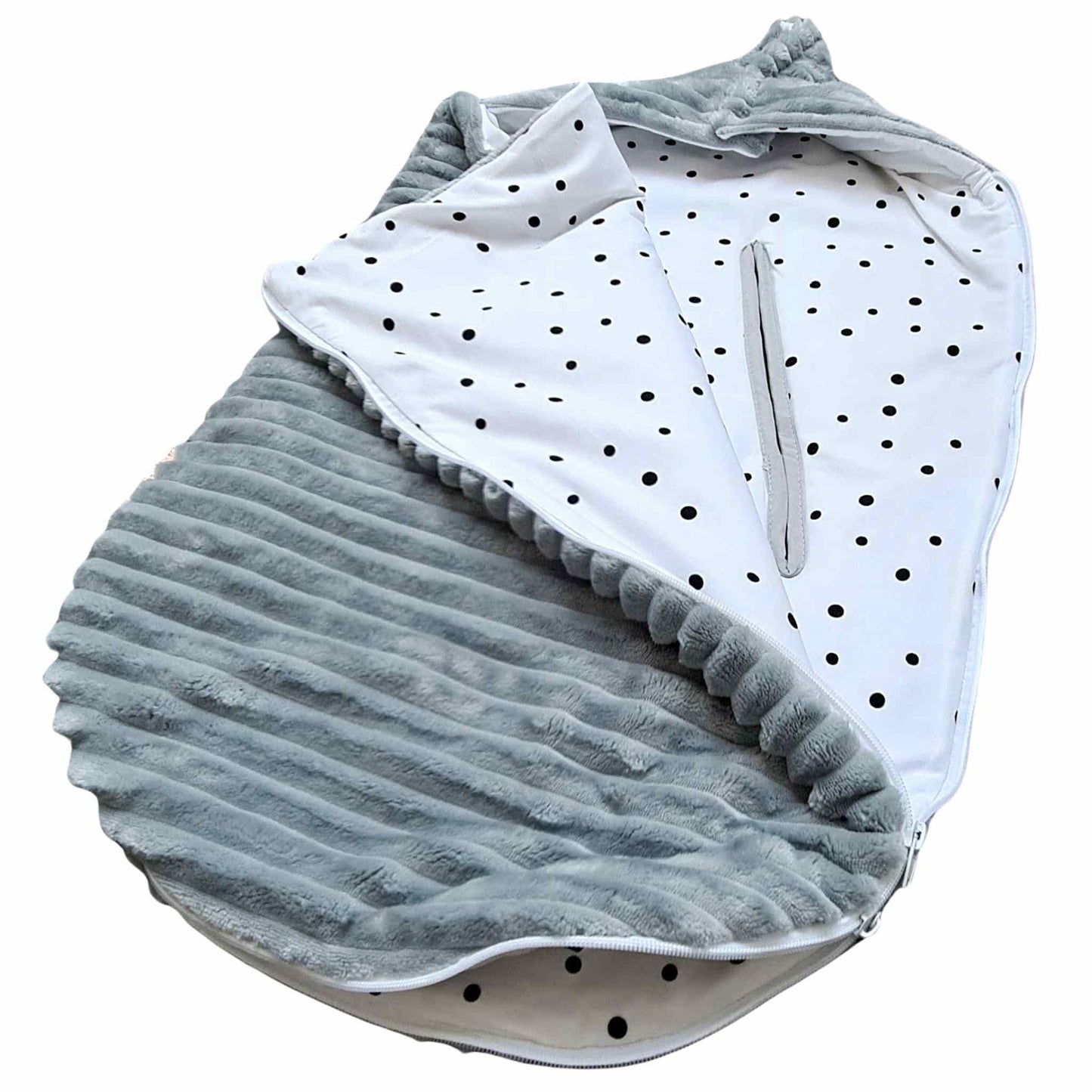 baby accessories car seat blanket with 2 way zipp for easy ventilation evCushy