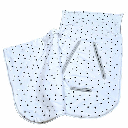 organic cotton baby accessories car seat blanket with zipp evCushy