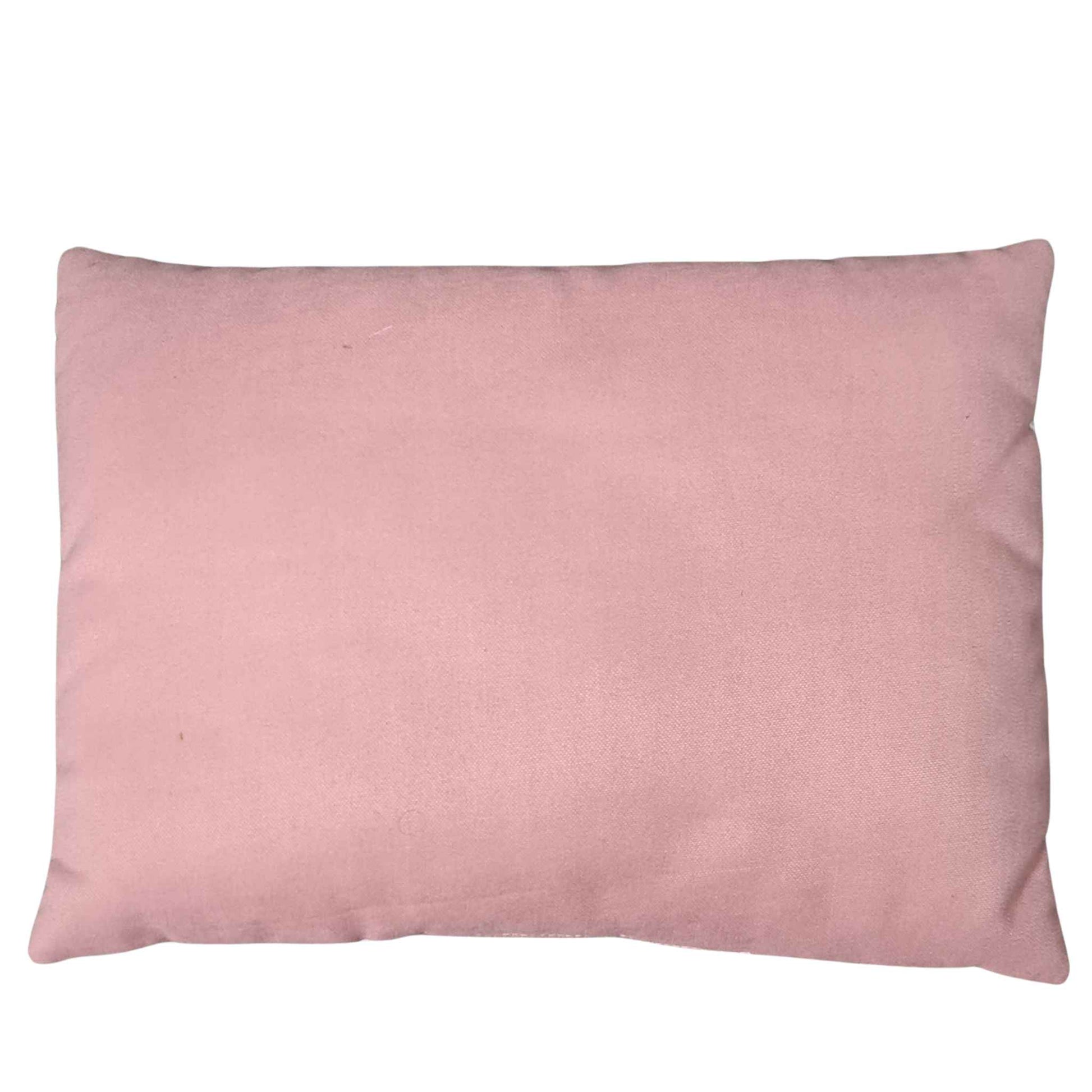 pink pillow for baby crib 