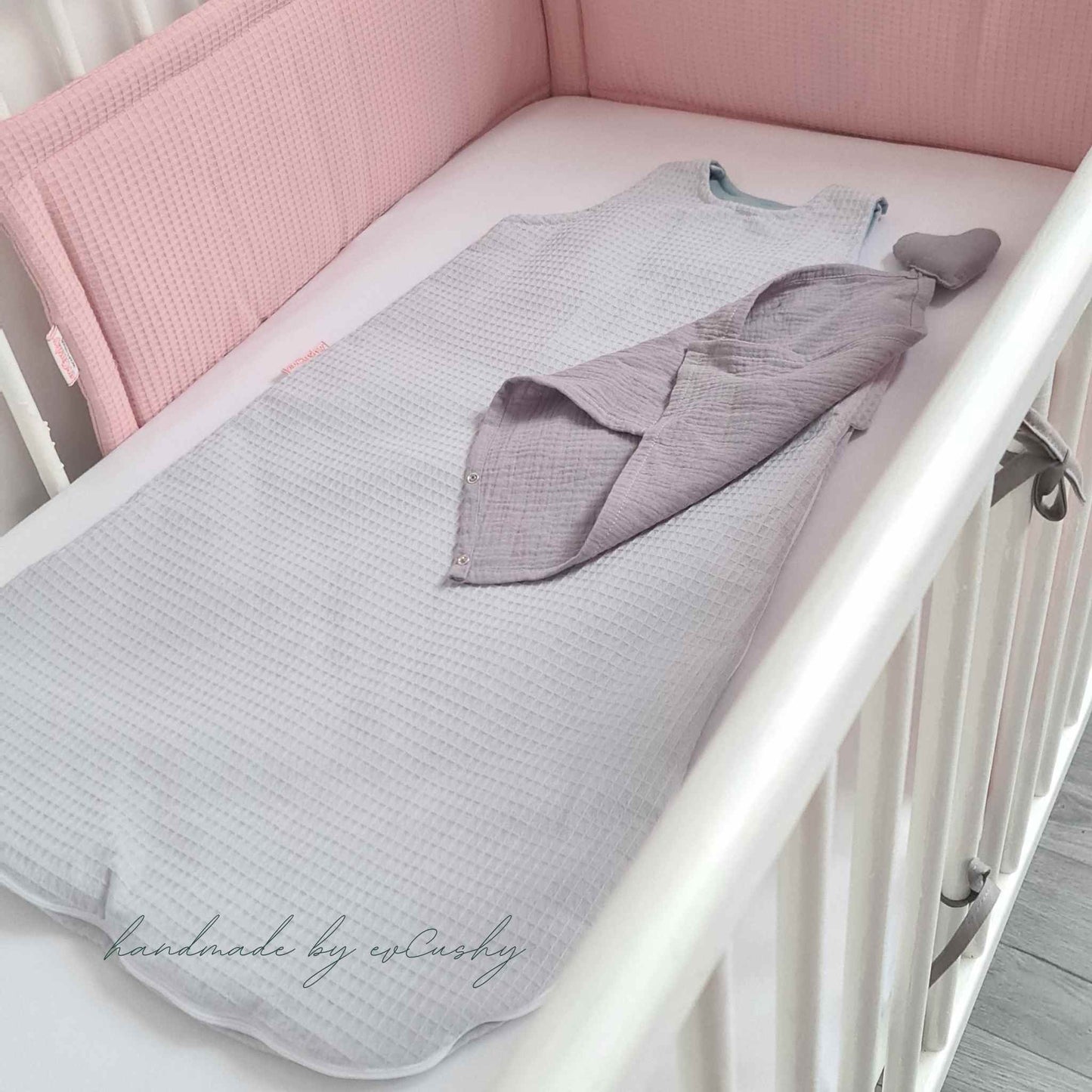 plain sleeping bag for baby pink , 100% cotton 6-18 months in Ireland 90cm long