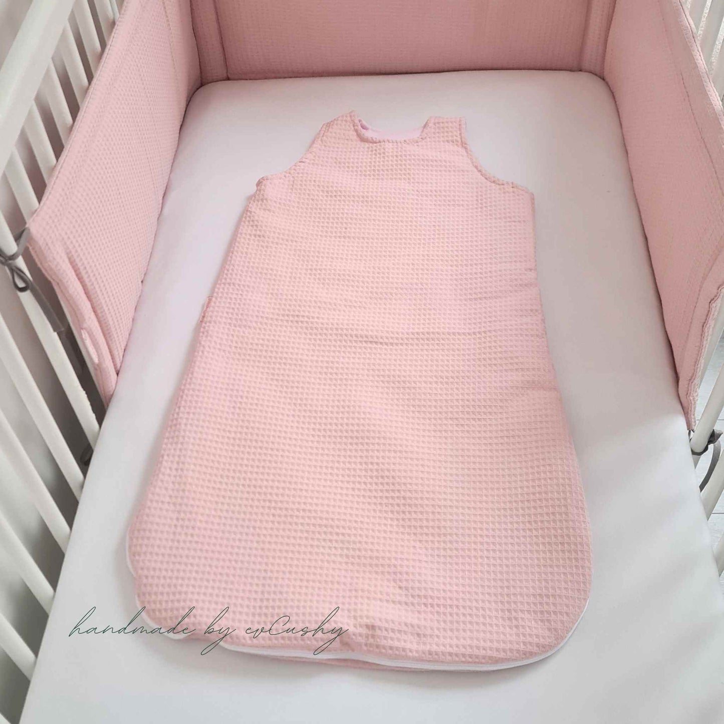 plain sleeping bag for baby pink , 100% cotton 6-18 months in Ireland 90cm long