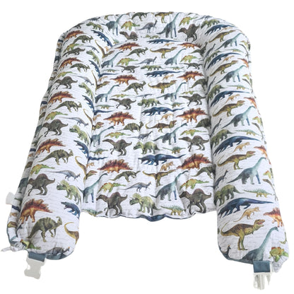 dinosaurs play mat baby pod up to 35 months sleep nest lounger 