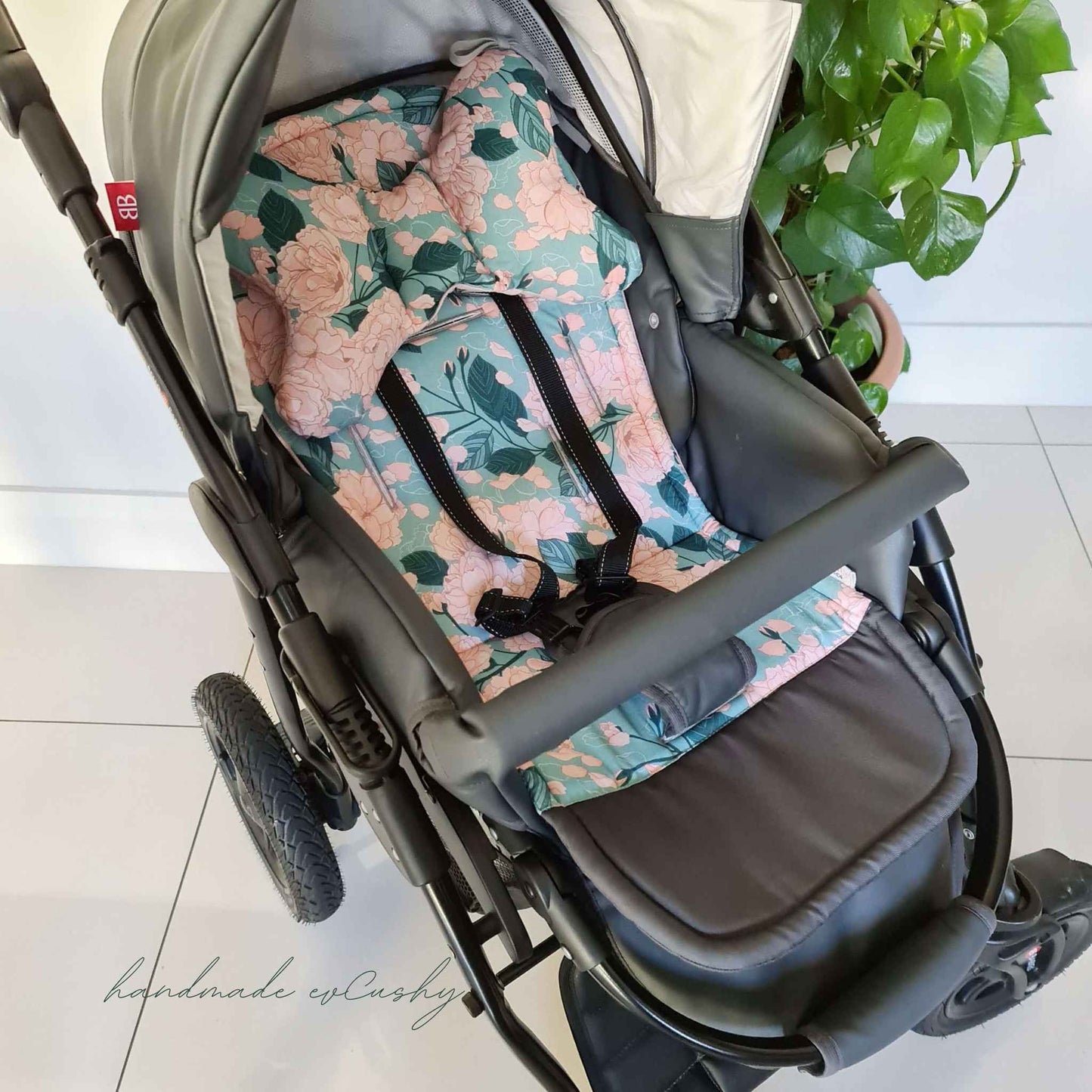 stroller accessories for baby comfort pillow ping floral evcushy