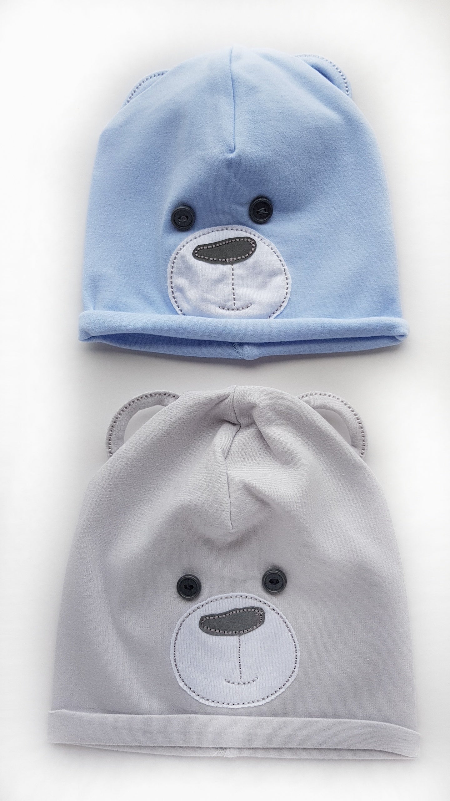 Beanie For a Little Boy With Bear Design