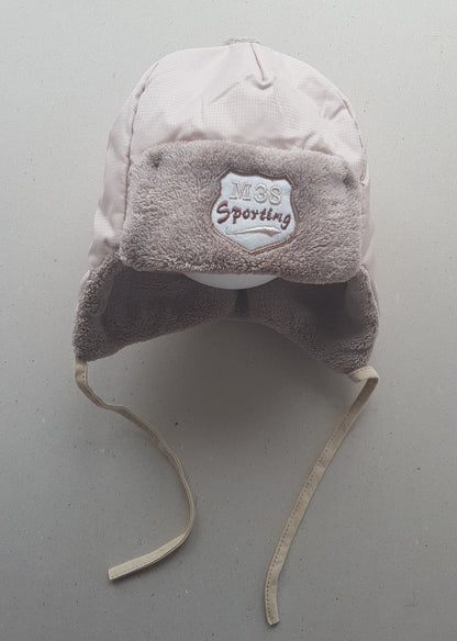 Winter hats for boys with ties