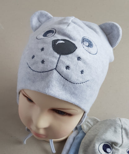 Hat  Little bear for boys  6 - 36 months